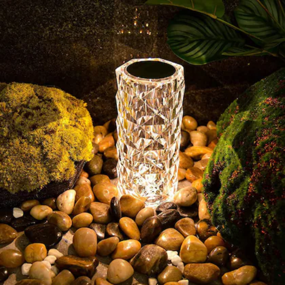 Lampe en cristal